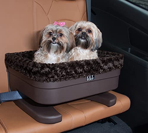 Pet Booster Car Seat with Comfort Pillow – Espresso