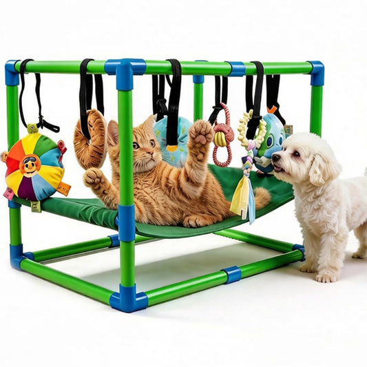 Puppy Play Gym with Hanging Toys