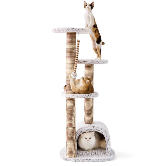 Cat Tree Tower with Perches & Scratching Posts