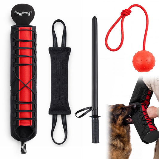 Dog Training Set with Bite Sleeve & Tug Toy