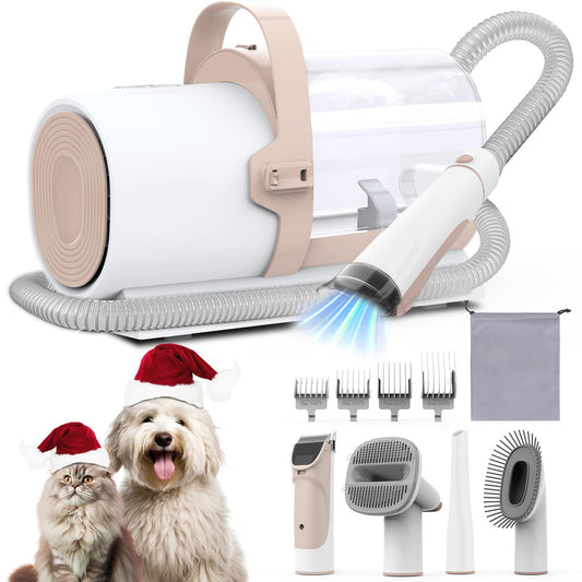 All-in-One Pet Grooming Vacuum Kit