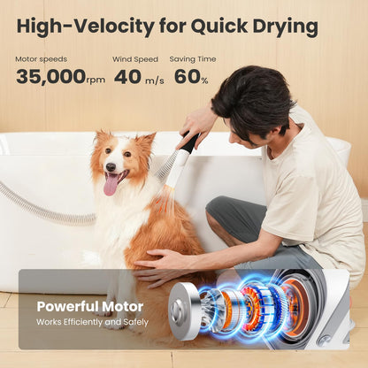 7-in-1 Pet Grooming Vacuum & Dryer Kit