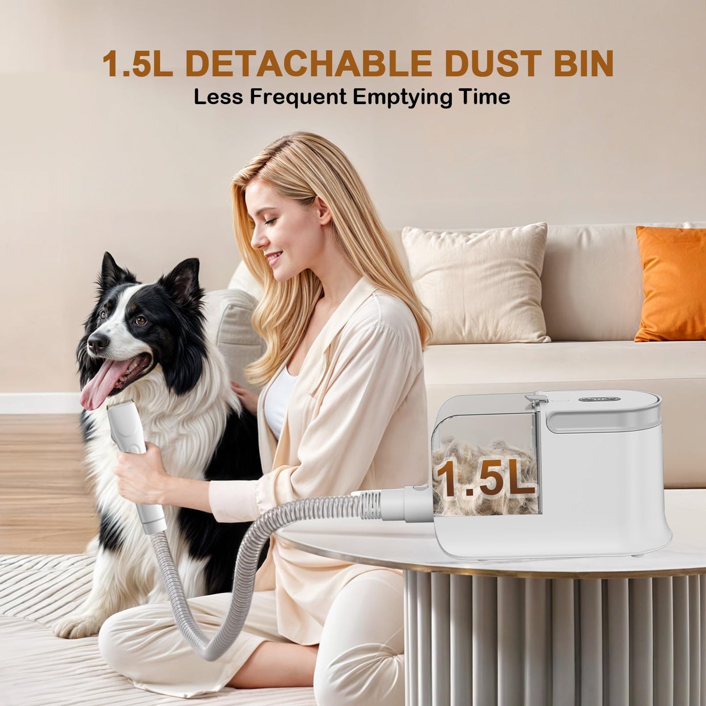 Dog Grooming Vacuum，dog Brush Vacuum