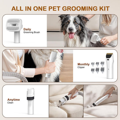 Dog Grooming Vacuum，dog Brush Vacuum