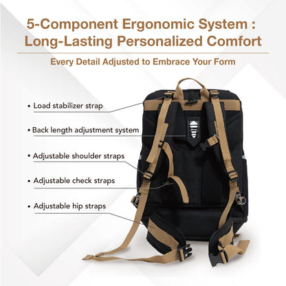 3-in-1 Dog Carrier Backpack with Wheels & Car Seat Booster