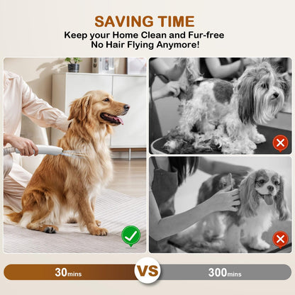 Dog Grooming Vacuum，dog Brush Vacuum