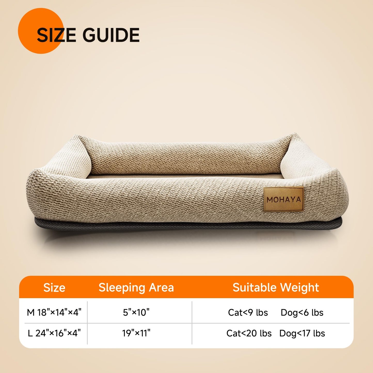MOHAYA Jute Cat Bed