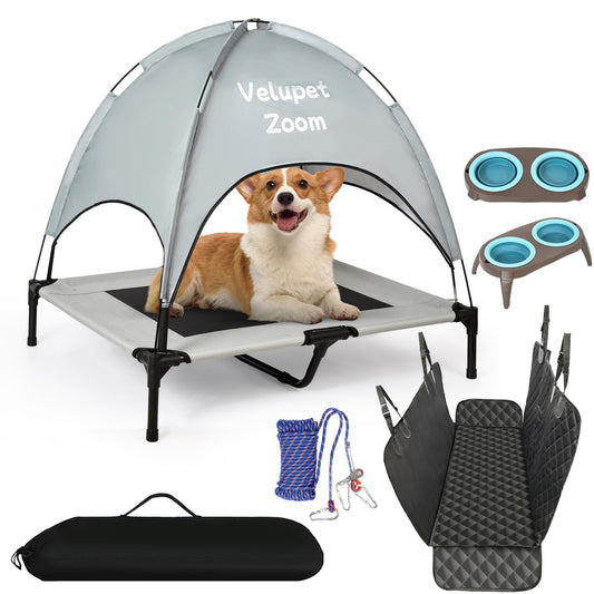 Velupet Zoom 4-in-1 Pet Travel & Outdoor Set