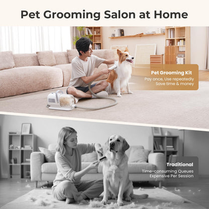 7-in-1 Pet Grooming Vacuum & Dryer Kit