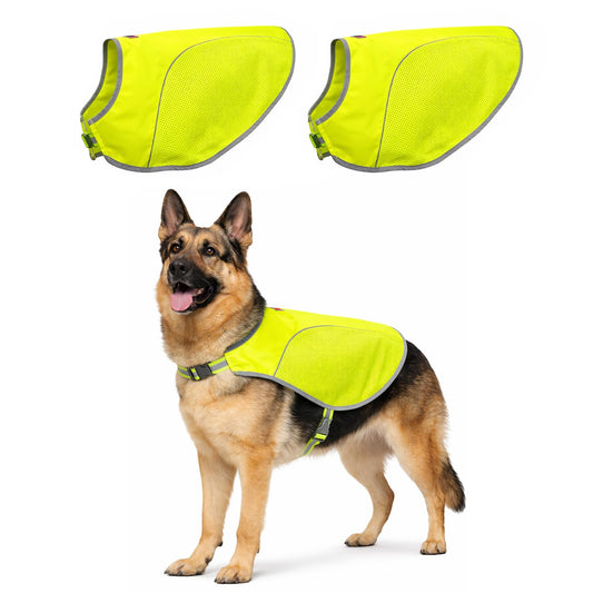2-Pack Reflective Dog Safety Vest