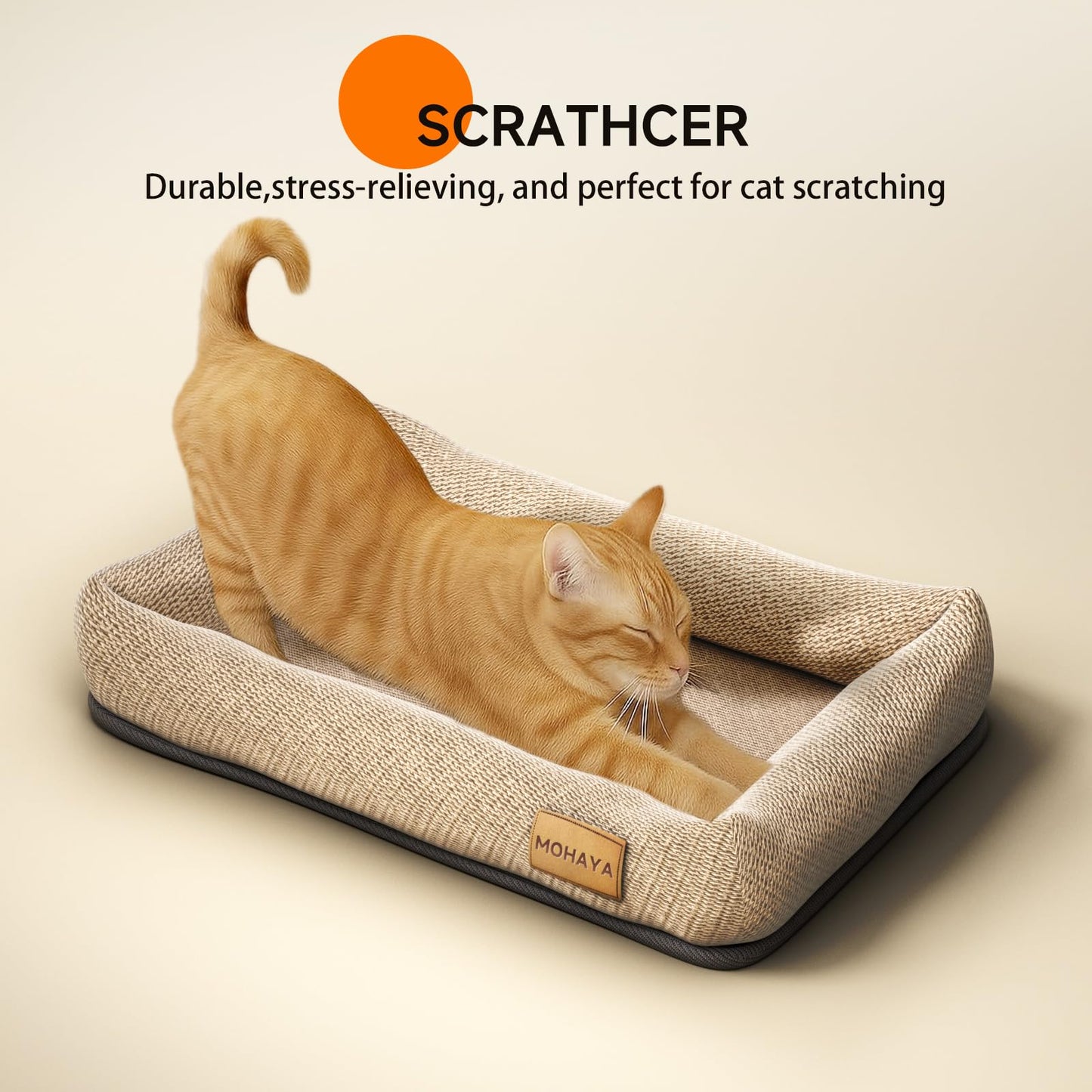 MOHAYA Jute Cat Bed