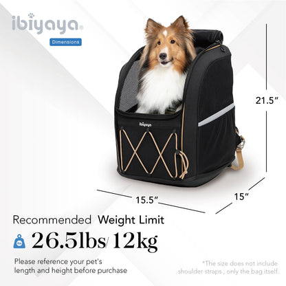 3-in-1 Dog Carrier Backpack with Wheels & Car Seat Booster