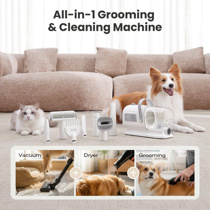 7-in-1 Pet Grooming Vacuum & Dryer Kit