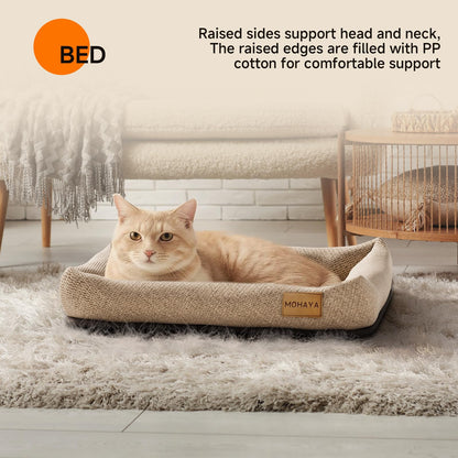 MOHAYA Jute Cat Bed